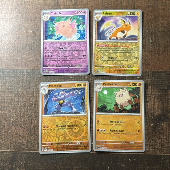 17 Holographic Pokémon Cards - Pokémon Trading Cards - EXCELLENT CONDITION - Picture 5 of 6